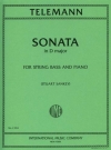 ソナタ・ニ長調 （テレマン）（ストリングベース+ピアノ）【Sonata in D major】