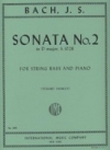 ソナタ・No.2・ニ長調・RV47・S. 1028（バッハ）（ストリングベース+ピアノ）【Sonata No. 2 in D major S. 1028 (solo tuning)】