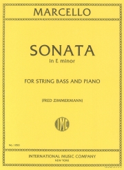 ソナタ・ホ短調（ベネデット・マルチェッロ）（ストリングベース+ピアノ）【Sonata in E minor】