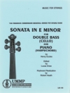 ソナタ・ホ短調（ヘンリー・エクルズ）（ストリングベース+ピアノ）【Sonata in E Minor for Double Bass (Cello) and Piano】