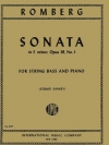 ソナタ・ホ短調・Op. 38・No. 1（ベルンハルト・ロンベルク）（ストリングベース+ピアノ）【Sonata in E minor Op. 38 No. 1】