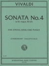 ソナタ・No.4・変ロ長調・RV45（アントニオ・ヴィヴァルディ）（ストリングベース+ピアノ）【Sonata No. 4 in B flat major RV 45】