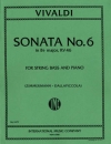 ソナタ・No.6・変ロ長調・RV46（アントニオ・ヴィヴァルディ）（ストリングベース+ピアノ）【Sonata No. 6 in B flat major RV 46】