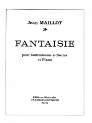 ファンタジー（ジャン・マイヨー）（ストリングベース+ピアノ）【Fantaisie】