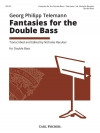 ファンタジー （テレマン）（ストリングベース+ピアノ）【Fantasies for the Double Bass】