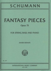 幻想小曲集・Op.73（ロベルト・シューマン）（ストリングベース+ピアノ）【Fantasy Pieces Op.73 (solo tuning)】