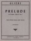 プレリュード・Op.32・No.1（レインゴリト・グリエール）（ストリングベース+ピアノ）【Prelude Op. 32 No. 1 (solo tuning)】