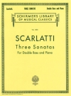 3つのソナタ（ドメニコ・スカルラッティ）（ストリングベース+ピアノ）【Three Sonatas】