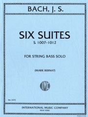 6つの組曲 S. 1007-1012（バッハ）（ストリングベース）【Six Suites S. 1007-1012】