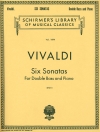 6つのソナタ（アントニオ・ヴィヴァルディ）（ストリングベース+ピアノ）【Six Sonatas】