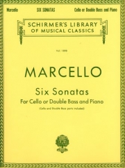 7つのソナタ（ベネデット・マルチェッロ）（ストリングベース+ピアノ）【Six Sonatas】