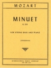 メヌエット・K.334（バッハ）（ストリングベース+ピアノ）【Minuet K. 334 (solo tuning)】
