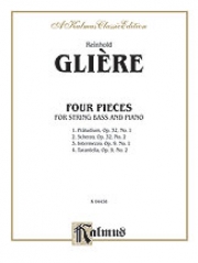 4つの小品（レインゴリト・グリエール）（ストリングベース+ピアノ）【Four Pieces】