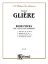 4つの小品（レインゴリト・グリエール）（ストリングベース+ピアノ）【Four Pieces】