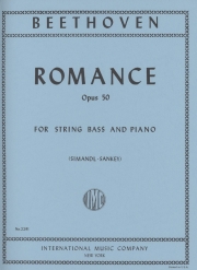 ロマンス・ヘ短調・Op.50（ベートーヴェン）（ストリングベース+ピアノ）【Romance in F minor Op. 50 (solo tuning)】