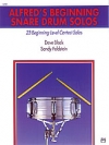 初級者の為のスネア・ドラム・ソロ【Alfred's Beginning Snare Drum Solos】