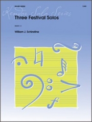 スリー・フェスティバル・ソロ (ウィリアム・J・シンスタイン)（スネアドラム）【Three Festival Solos】