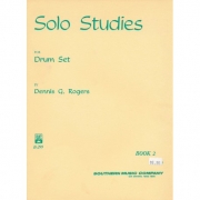 ソロ・スタディー・フォー・ドラムセット・第2集（デニス・ロジャーズ）【Solo Studies for Drum Set Book 2】