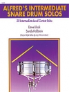 中級者の為のスネア・ドラム・ソロ【Alfred's Intermediate Snare Drum Solos】