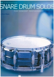 中級者向けのスネア・ドラム・ソロ40曲（ベン・ハンス）【40 Intermediate Snare Drum Solos】