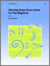 ビギナーの為のウィニング・スネア・ドラム ソロ（トム・ブラウン）【Winning Snare Drum Solos For The Beginner】