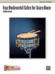 4つの初歩的なスネア・ドラム・ソロ（アラン・コーウン）（スネアドラム）【Four Rudimental Solos for Snare Drum】