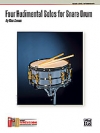 4つの初歩的なスネア・ドラム・ソロ（アラン・コーウン）（スネアドラム）【Four Rudimental Solos for Snare Drum】