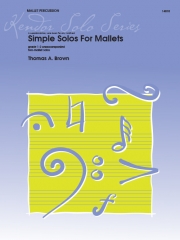 シンプル・ソロ・フォー・マレット（トム・ブラウン）【Simple Solos For Mallets】