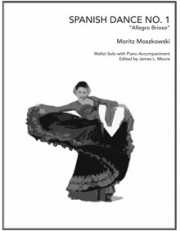 スペインの踊り・No.1（モーリッツ・モシュコフスキ）（マリンバ）【Spanish Dance No. 1 (Allegro Brioso)】
