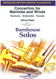 マリンバと吹奏楽のためのコンチェルティーノ（アルフレッド・リード）（マリンバ+ピアノ）【Concertino for Marimba and Winds】