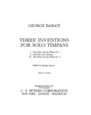 ソロ・ティンパニの為の3つの発明（ジョージ・バラティ）【Three Inventions for Solo Timpani】