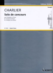 コンクール用ソロ集（テオ・シャルリエ）（トランペット+ピアノ）【Solo de Concours】