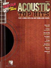 イージー・ギター・プレイ・アロング Vol.2・「アコースティック・トップ・ヒッツ」【Easy Guitar Play-Along Vol.2　「Acoustic Top Hits」】
