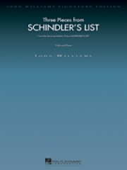 シンドラーのリストより3つの小品（ヴァイオリン+ピアノ）【Three Pieces from Schindler's List】