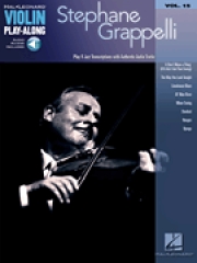 ヴァイオリン・プレイ・アロング Vol.15「ステファン・グラッペリ」【Violin Play-Along Volume 15「Stephane Grappelli」】