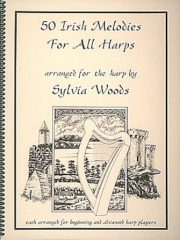 50のアイリッシュ音楽（ハープ）【50 Irish Melodies for All Harps】
