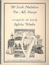 50のアイリッシュ音楽（ハープ）【50 Irish Melodies for All Harps】