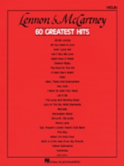 レノン＆マッカートニー・60・グレイテスト・ヒッツ（ヴァイオリン）【Lennon & McCartney – 60 Greatest Hits】
