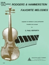 ロジャース&ハマースタイン・フェイバヴァリット・メロディー（ヴァイオリン）【Rodgers & Hammerstein Favorite Melodies】