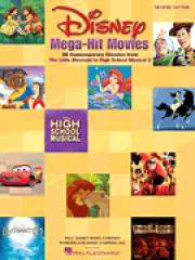 ディズニー・メガ・ヒット・ムービー（ピアノ）【Disney Mega-Hit Movies】
