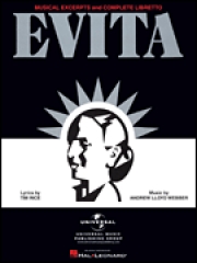 エビータ（ピアノ）【Evita – Musical Excerpts and Complete Libretto】