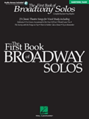 ファースト・ブック・オブ・ブロードウェイ・ソロ　 Baritone/Bass Edition（ピアノ）【First Book of Broadway SolosBaritone/Bass Edition】
