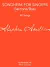 シンガーの為のスティーヴン・ソンドハイム・Baritone/Bass （ピアノ）【Sondheim for Singers-Baritone/Bass 】