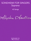 シンガーの為のスティーヴン・ソンドハイム・Soprano（ピアノ）【Sondheim for Singers-Soprano】