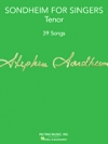 シンガーの為のスティーヴン・ソンドハイム・Tenor（ピアノ）【Sondheim for Singers-Tenor】