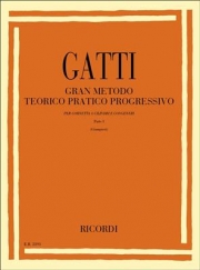 グレート方法パート1・理論と実践プログレッシブ（ドメニコ・ガッティ）（トランペット）【Gran Metodo Part I: Teorico Pratico Progressivo】