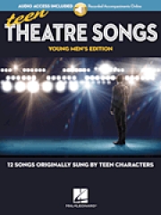 ティーン・シアター・ソング・メンズ（ピアノ）【Teen Theatre Songs: Young Men's Edition – Book/Online Audi】