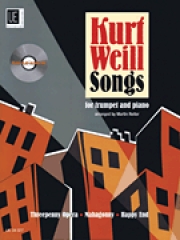 クルト・ヴァイル曲集（トランペット+ピアノ）【Kurt Weill Songs・Play-Along】