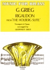 リゴードン「ホルベルク組曲」より（エドヴァルド・グリーグ）（トランペット+ピアノ）【Rigaudon from The Holberg Suite】