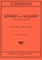 アダージョとアレグロ・変イ長調・Op.70（ロベルト・シューマン）（オーボエ+ピアノ）【Adagio and Allegro in A flat major, Opus 70 】